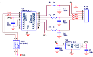 ACCELEROMETER: Accelerometer Circuit Diagram