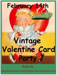 Vintage Valentine Card Party