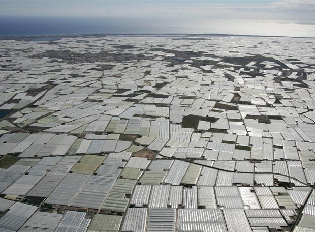 The IPPs of 2010: Almeria's Sea of Plastic greenhouses from the air