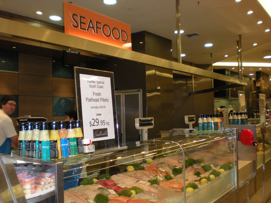 Skinny Decadence DAVID JONES FOOD COURT IN SYDNEY AUSTRALIA