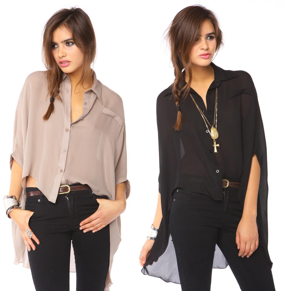 Hole: Trend ALert : shirts with longer back