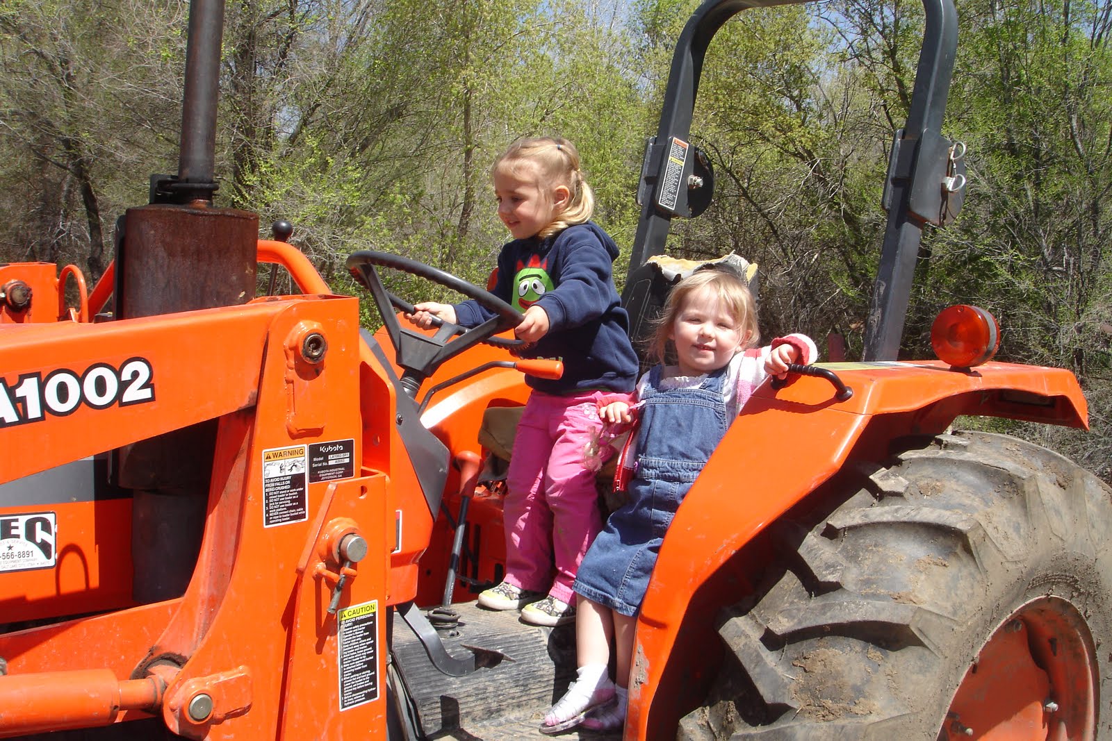 CHILDREN’S CAMPUS Girls can ride tractors too!