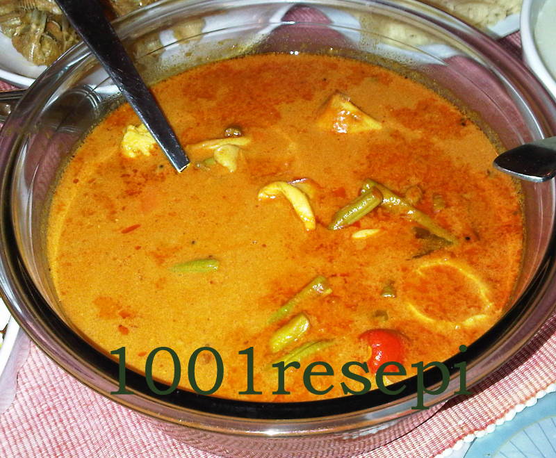 Kari Sotong Dengan Ubi Kentang Koleksi 1001 Resepi