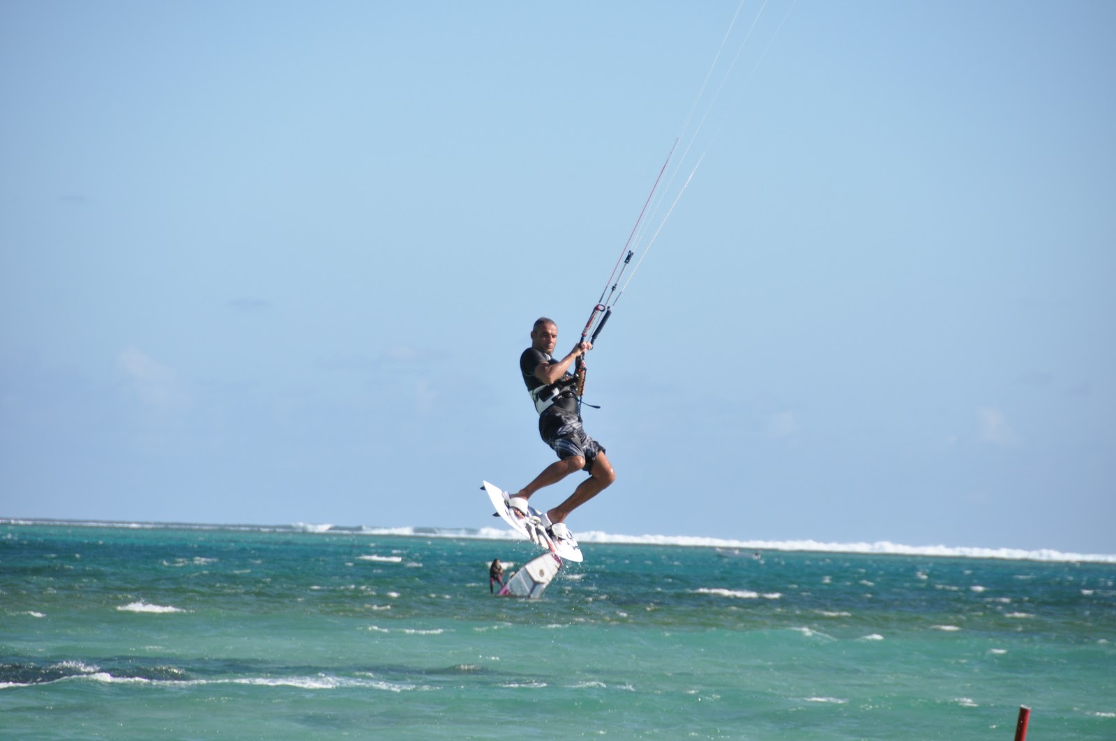 Pictures from ile Maurice Le Morne SW Mauritius Island Kite