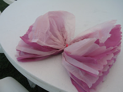 tissue paper flowers instructions. beautiful Tissue Paper