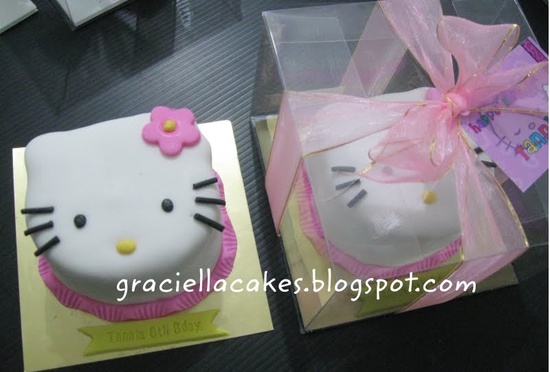 Graciella Cakes Birthday Manye Cake Wedding Cupcake Hello Kitty Face Mini Cake