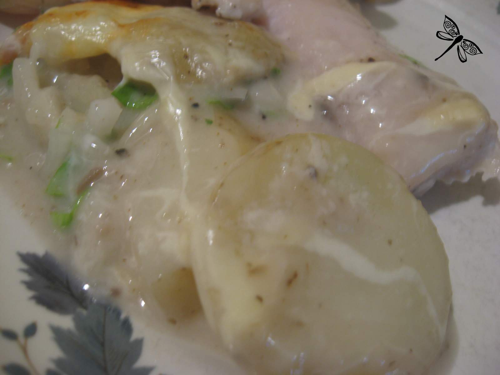 Libellule et ses spatules: Filet de sole à la crème de champignon