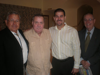 José A. Vargas, Nicolás Pérez, J.C. León y Alberto Pardiño