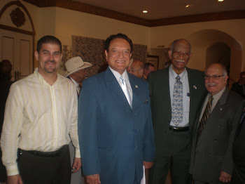 J.C. León, Luis Conte Aguero, Miembro del CNP Exilio y Roosevelt Bernal