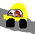 Princess Daisy in Car