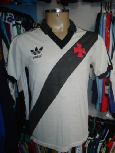 Maillot De Foot Rétro Vasco Da Gama 1988 - Adidas - Noir - Taille M - Neuf Avec étiquette