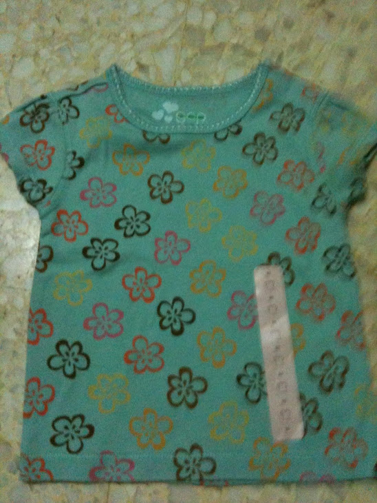 Gap Green Flowery 6-12m