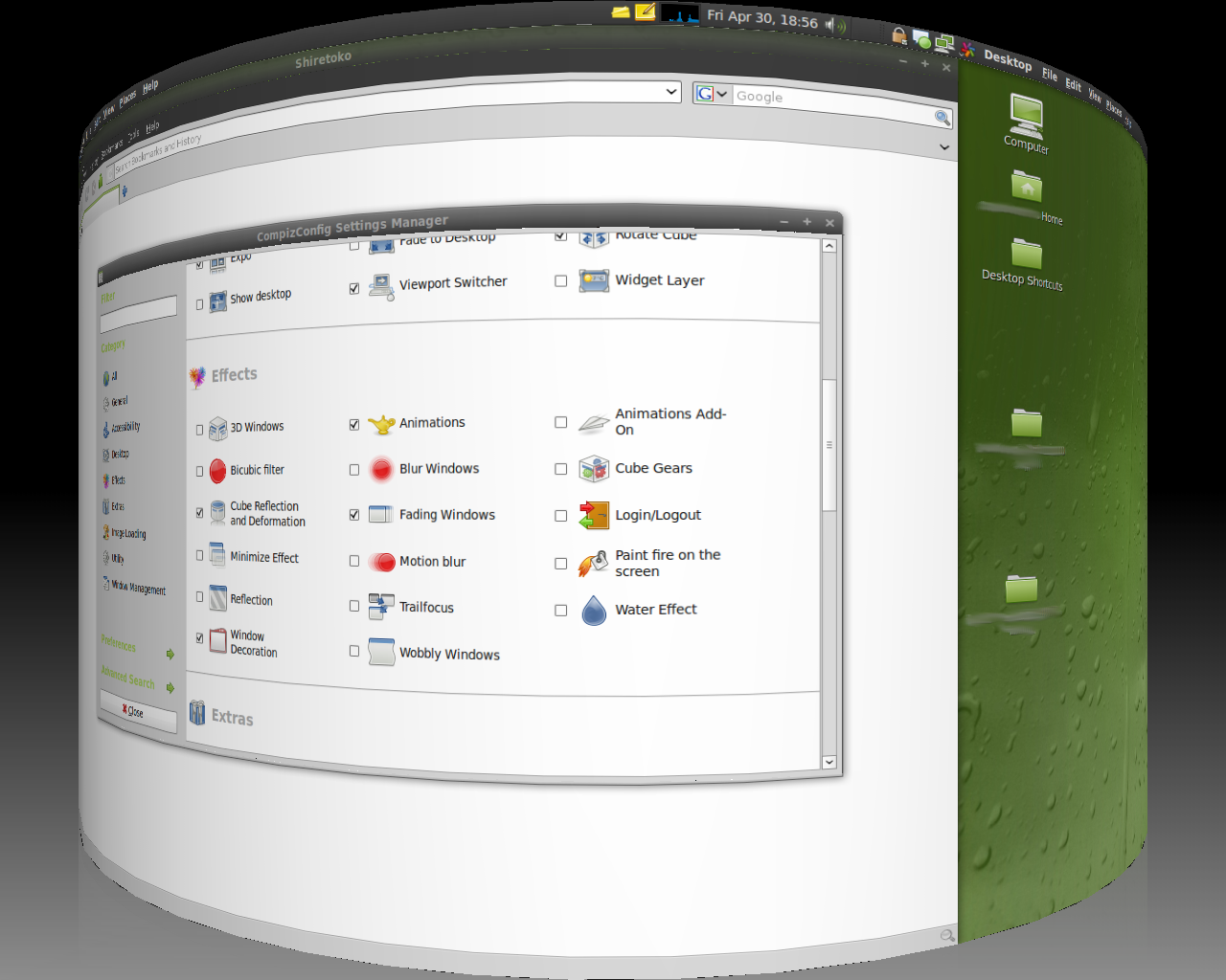 Reflections Desktop Unix Das U-Blog by Prashanth: Reflection: Linux Mint GNOME