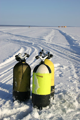 Дайвинг подледный, Финляндия, частный гид, экскурсии, ice-diving