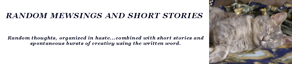 Random Mewsings and Short Stories