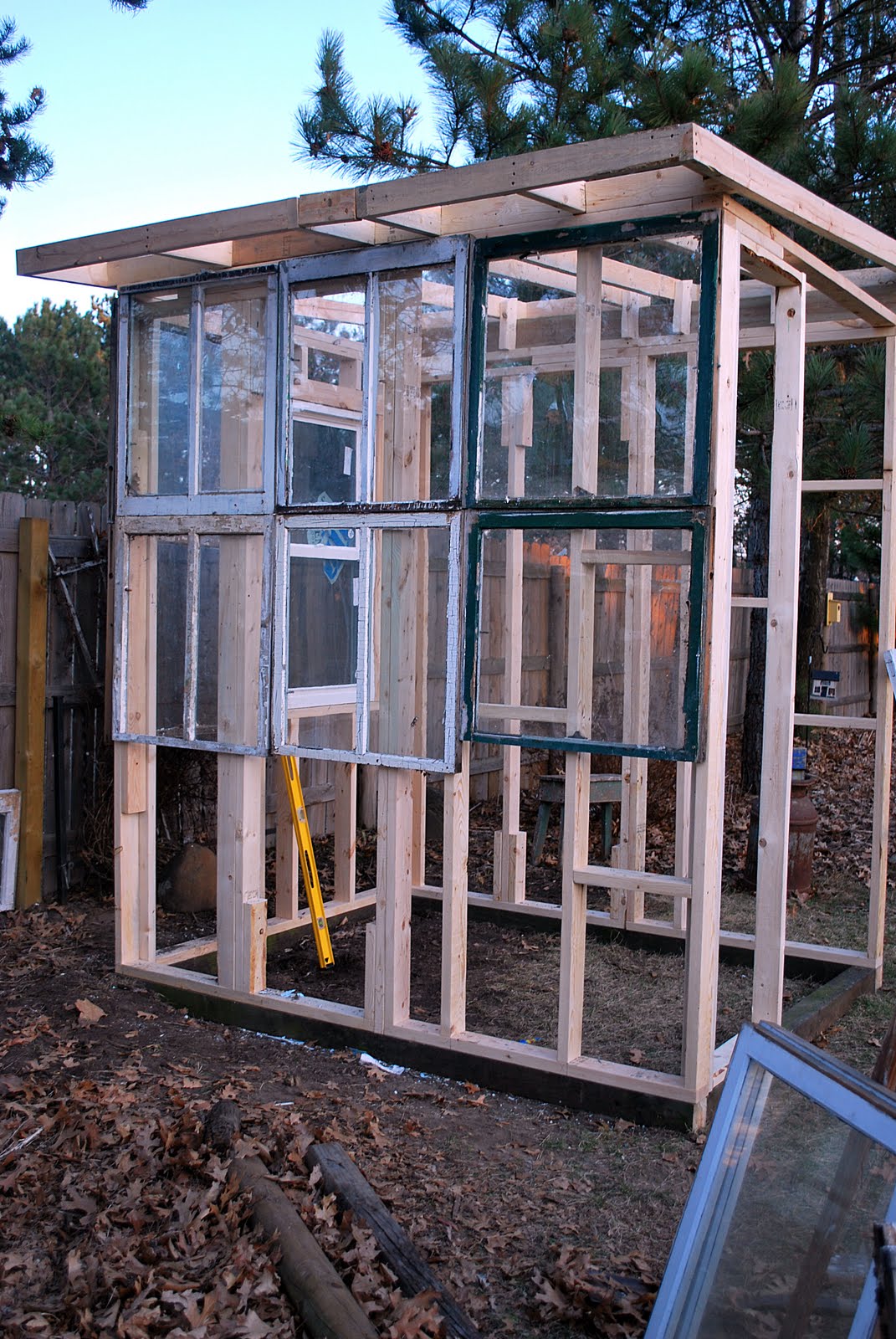 Remodelaholic | Clearly Awesome; Recycled Window Greenhouse; Guest