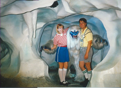 Harold the Yeti, Matterhorn Bobsleds.  Disneyland, Disney rides, Vintage  disneyland
