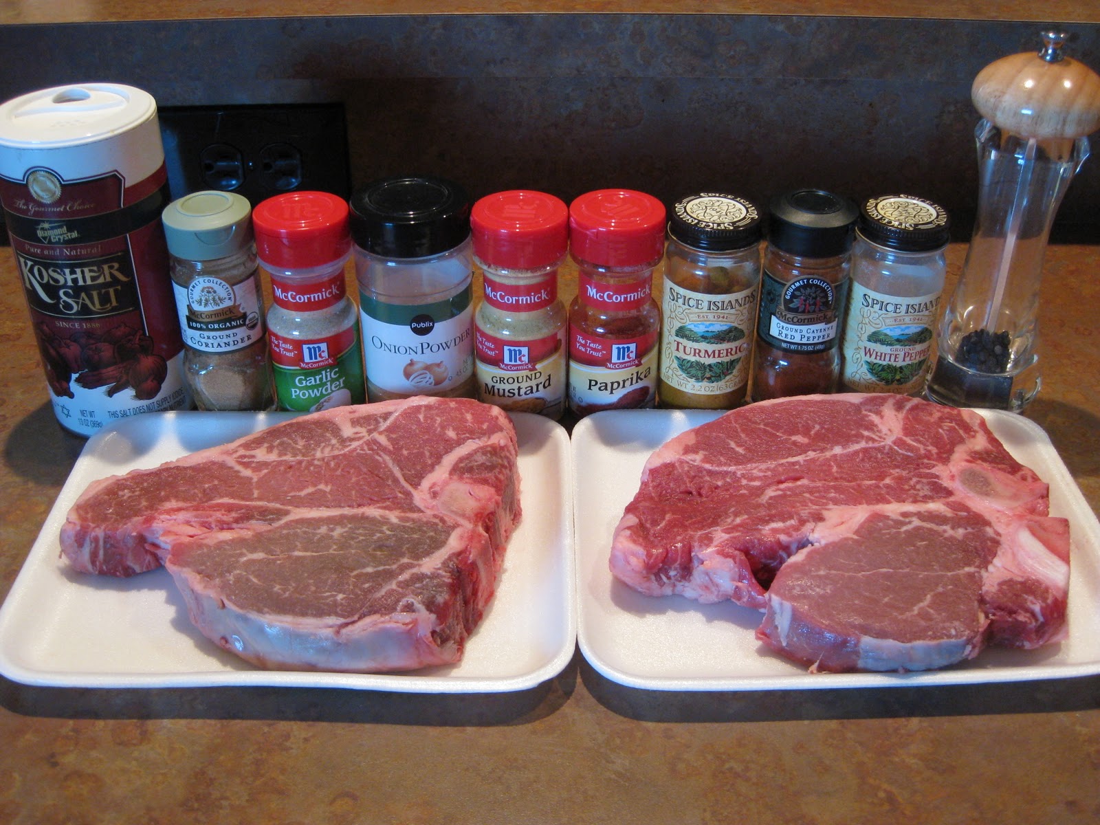 Juicing for the Health of It!: Ron's T-bone Steak Seasoning