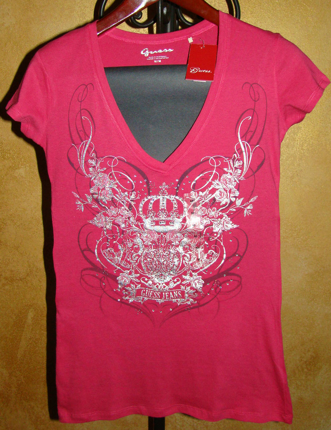 gpaving GUESS Camisetas originais com etiqueta, pronta entrega.