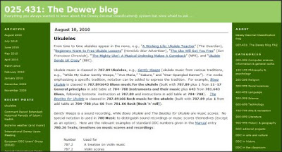 025.431 The Dewey Blog