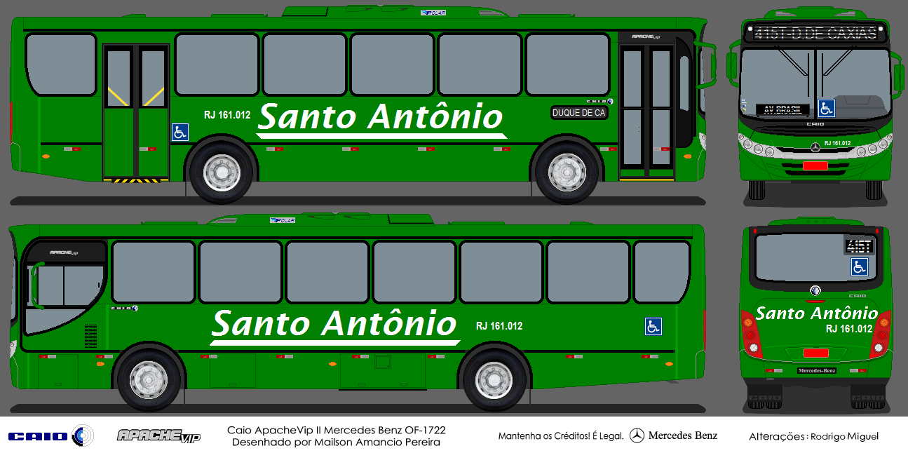 Onibus do Rio de Janeiro: TRANSPORTES SANTO ANTÔNIO INTERMUNICIPAL