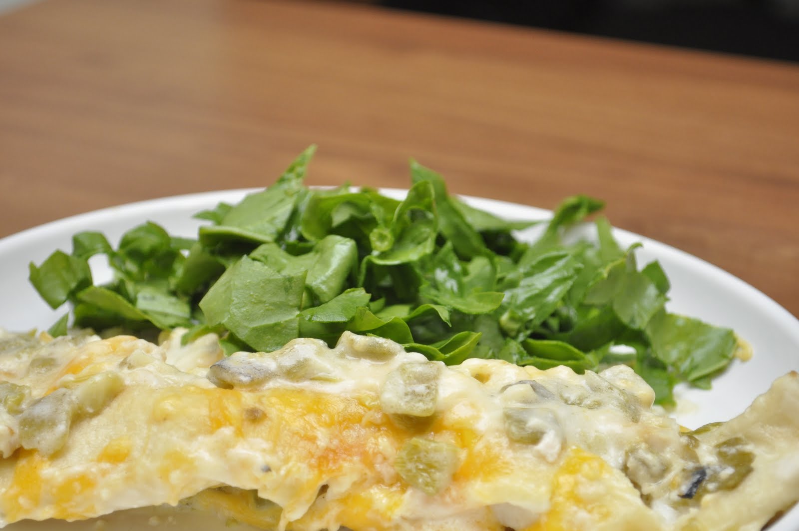 Recipes Pepper Jack Enchiladas with Green ChileSour Cream Sauce
