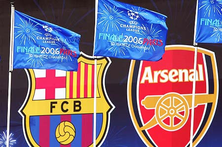 Sorteo Champions 10/11: Arsenal-FC Barcelona