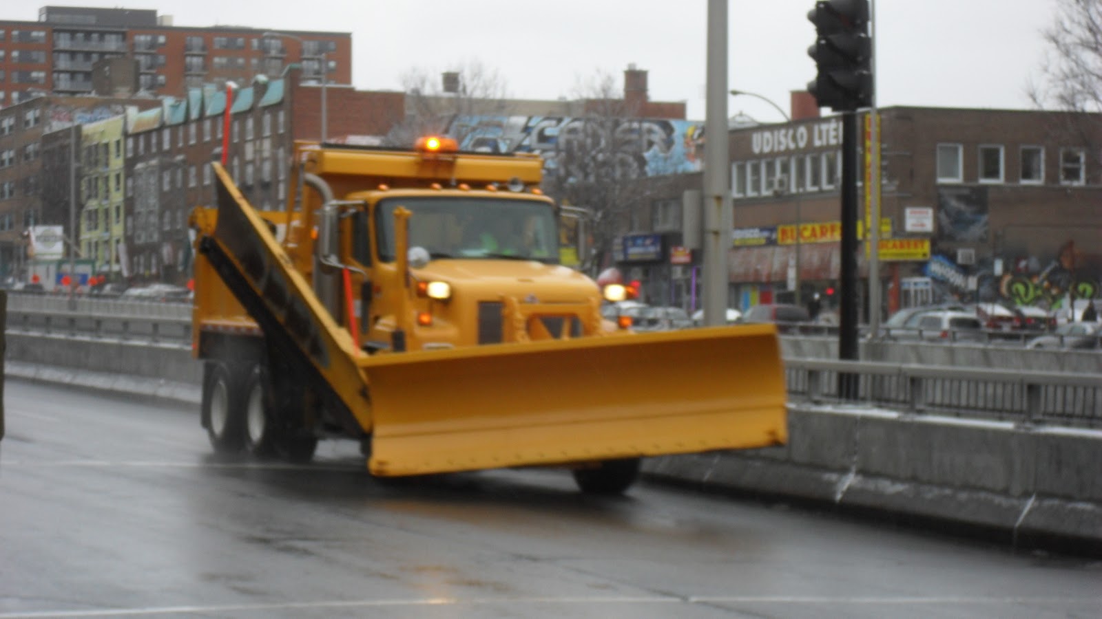 Province canadienne Le déneigement de la ville de Montréal Montreal