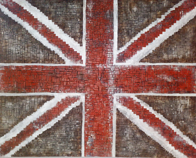 large union jack abstract
