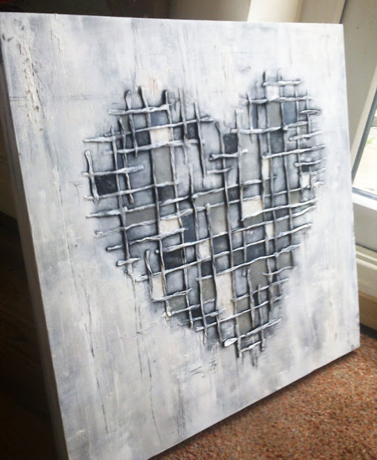 HEART CRISS CROSS DESIGN