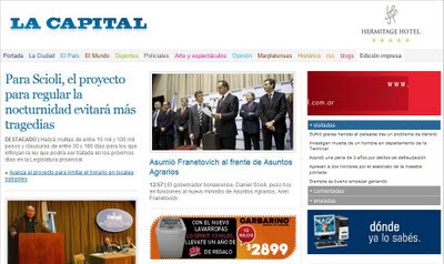 La Capital, el diario de Mar del Plata