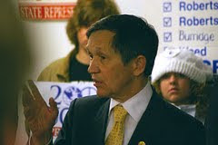 Kucinich speaking