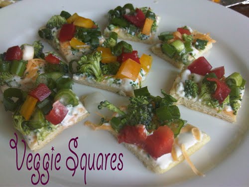 Veggie Squares ~ But What Do I know About...