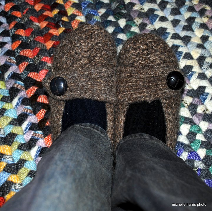 French Press Felted Slippers - ChristyNelson.net