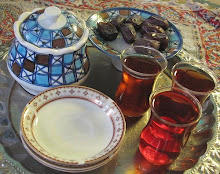 i love sipping on some persian tea while i blog