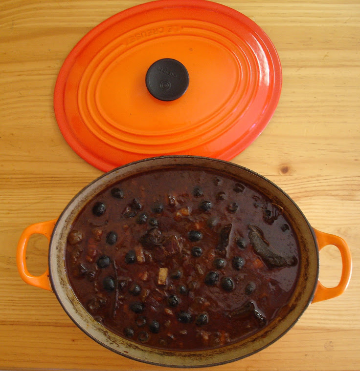 daube provençale (une vraie!) au Vacqueyras