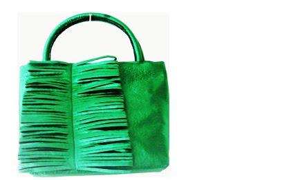 100 handbag verde