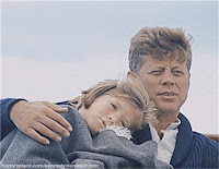 Caroline Kennedy with her father, John F. Kennedy