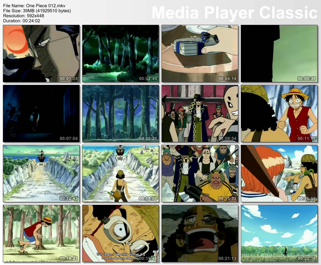 One Piece 12 Clash with the Black Cat Pirates The Great Battle on the Slope