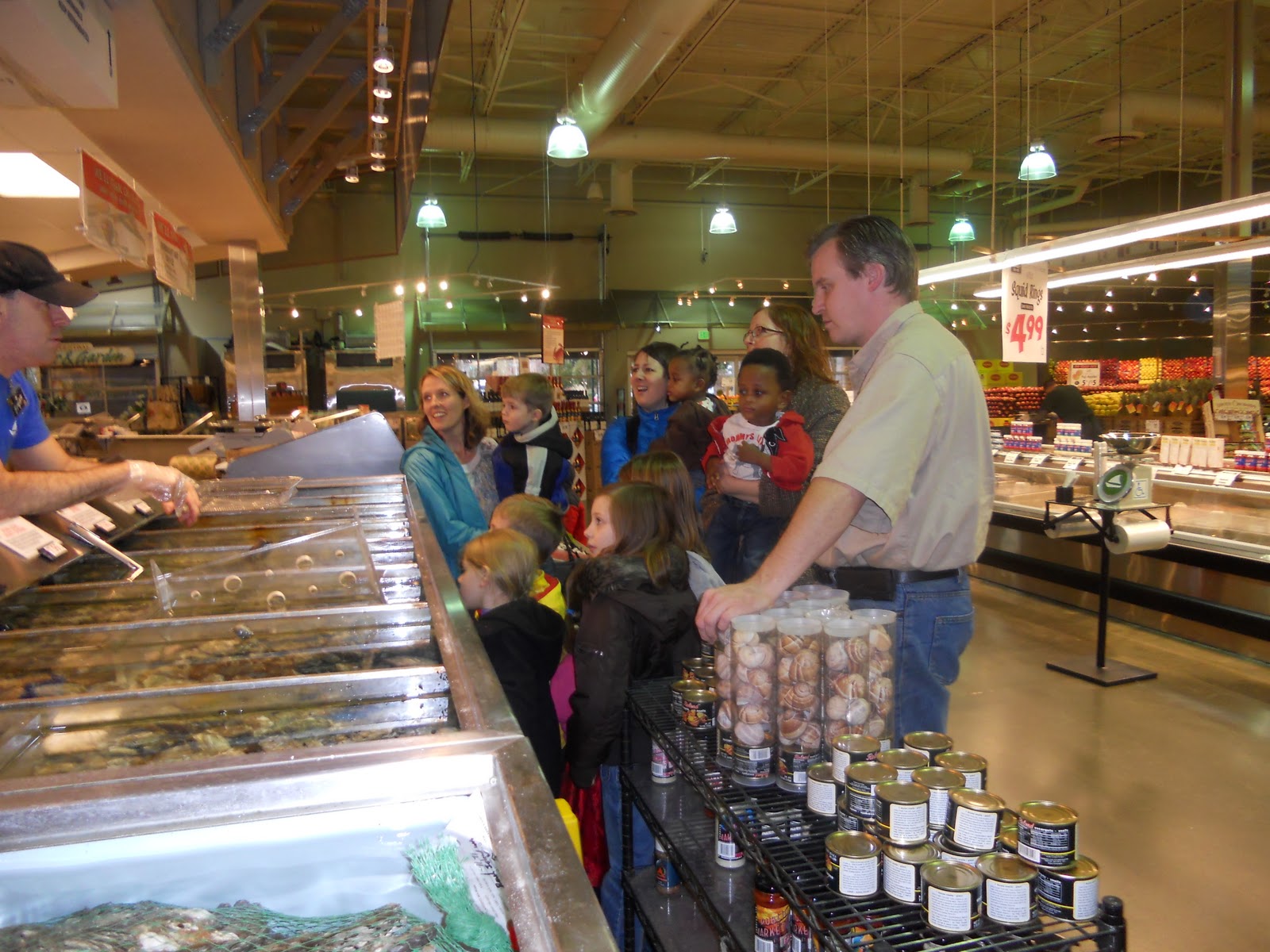 Little Acorns Field Trip Central Market Grocery Store