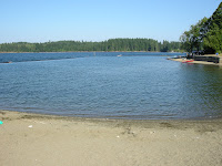 Comox Lake in B.C. Canada