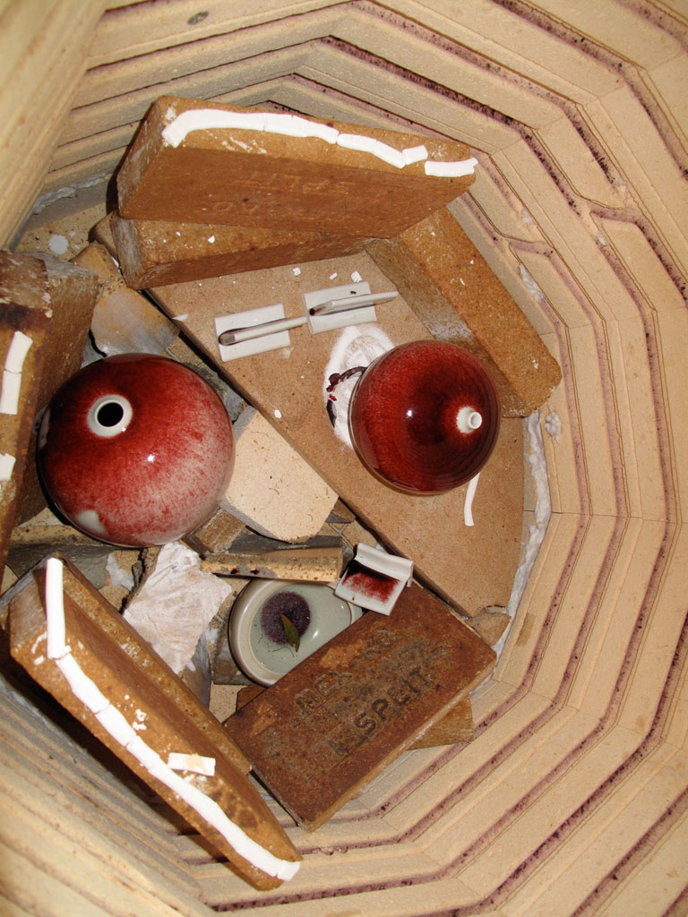 Contemporary Art Porcelain Kiln Disaster