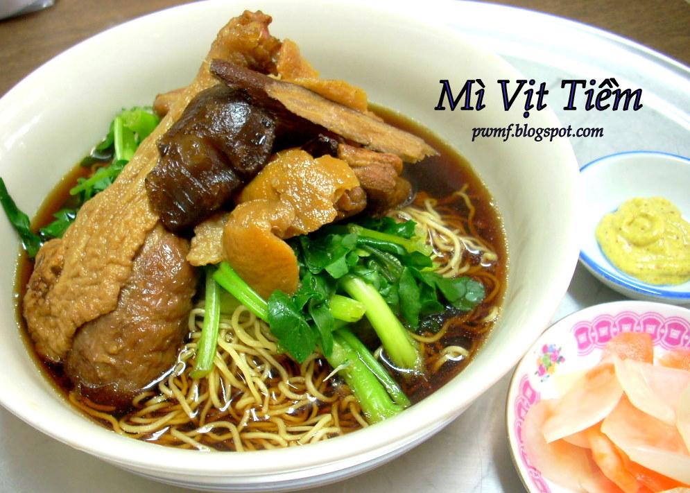 Playing with My Food Mì Vịt Tiềm Braised Duck with Egg Noodles
