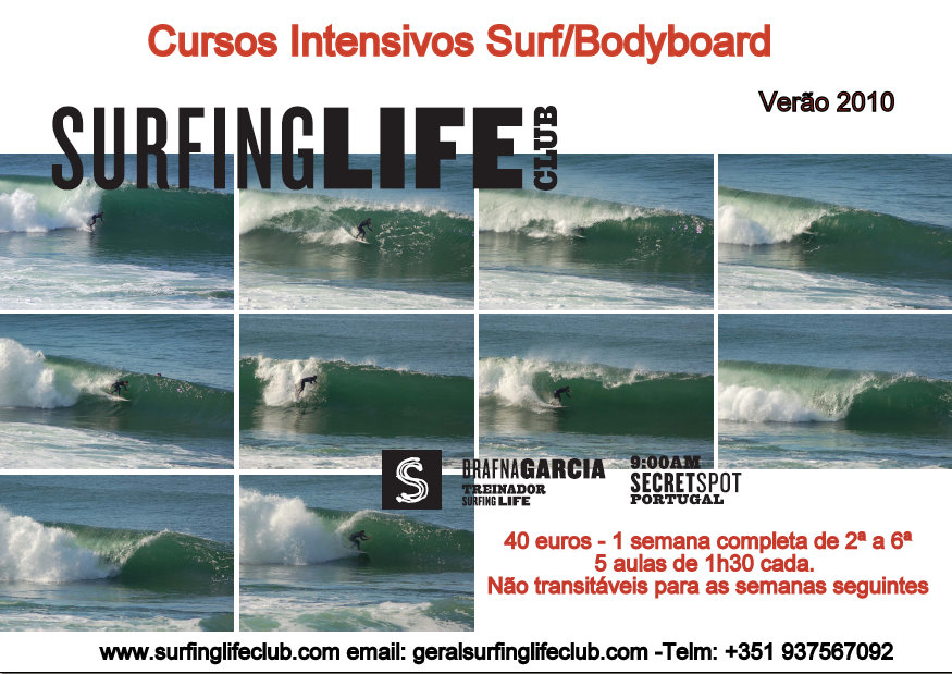 Surfing Life Club Surf school. A escola de surf mais experiente da