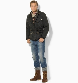 From Head To Toe..: Polo Ralph Lauren Silverstone Oilcloth Jacket