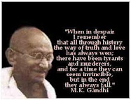 Gandhi-ji Message