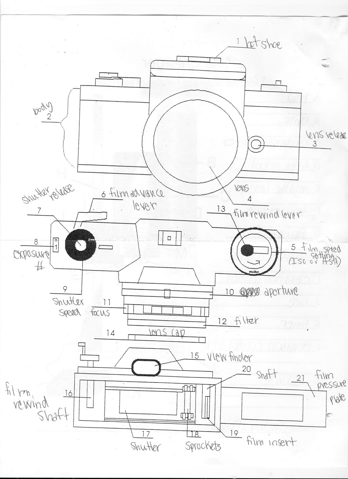 Journal Enlarger and Camera Parts 1
