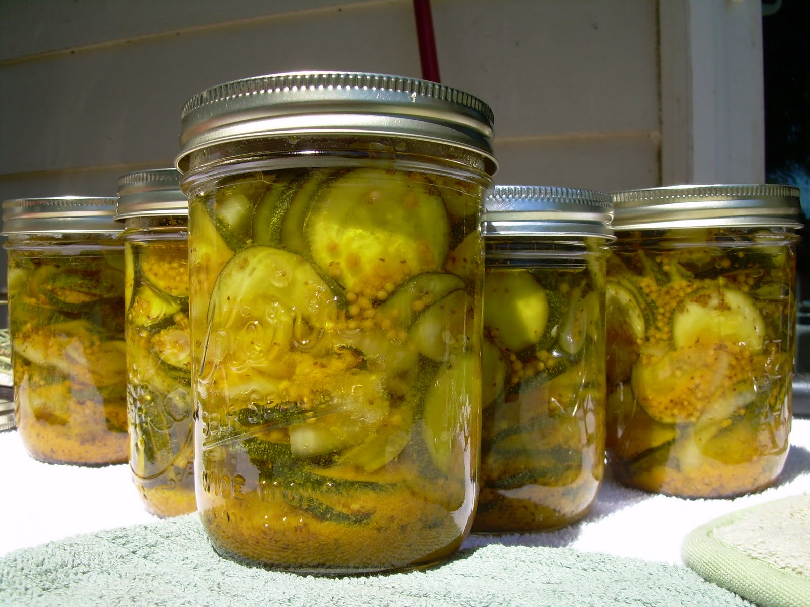 life.... Zucchini Bread and Butter Pickles