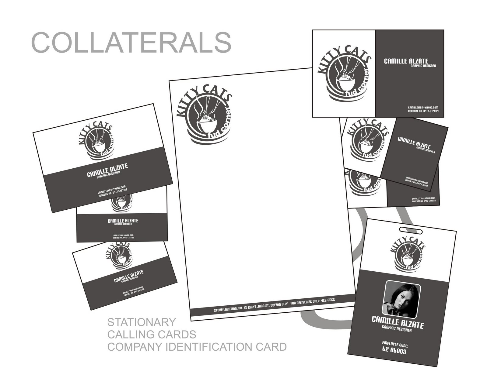 underneathMYglasses BUSINESS LOGO & COLLATERALS