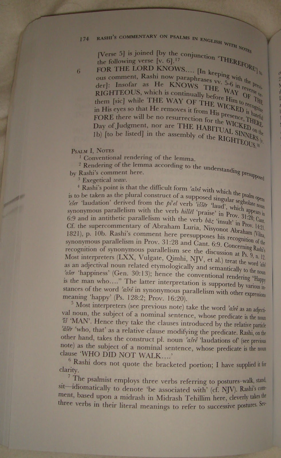 What I Learned From Aristotle: A story of two Rashi Tehillim